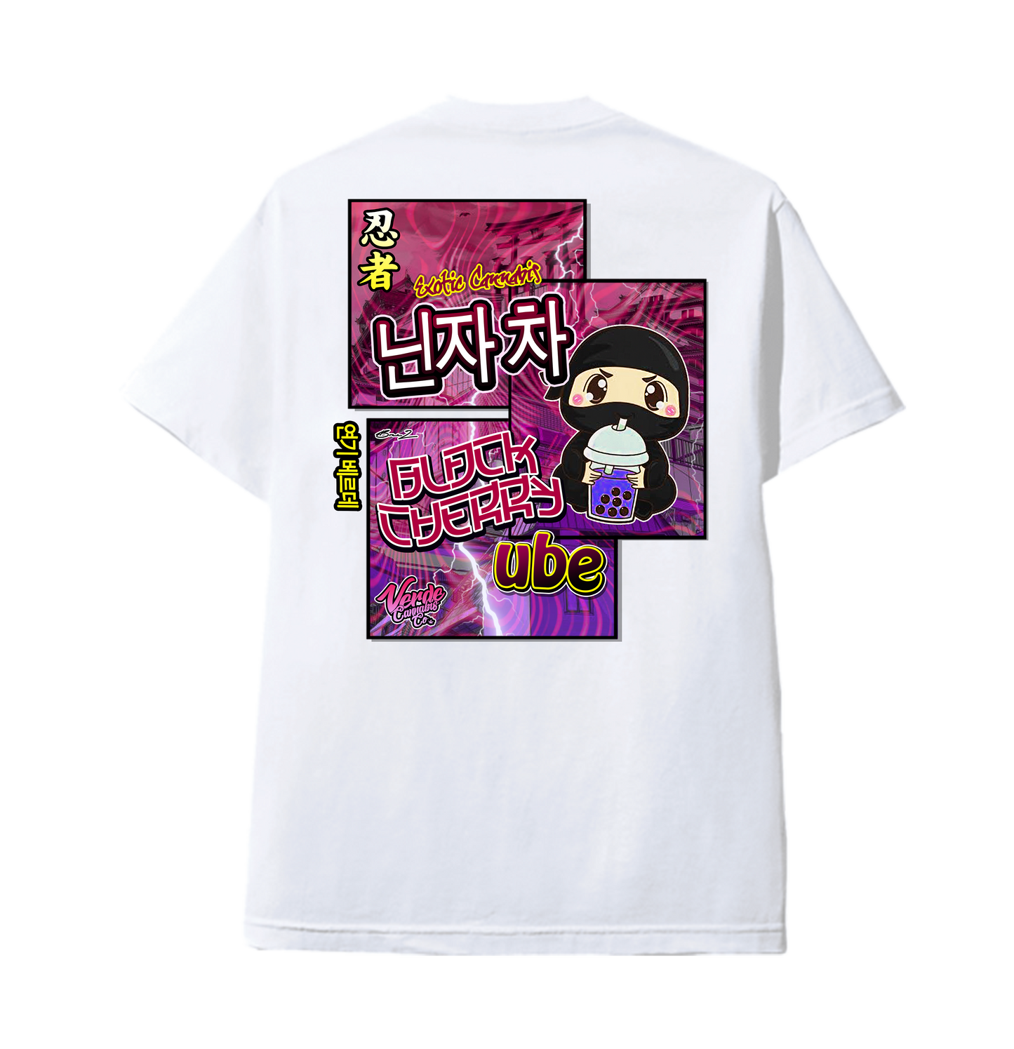 “Black Cherry Ube” Strain Tee