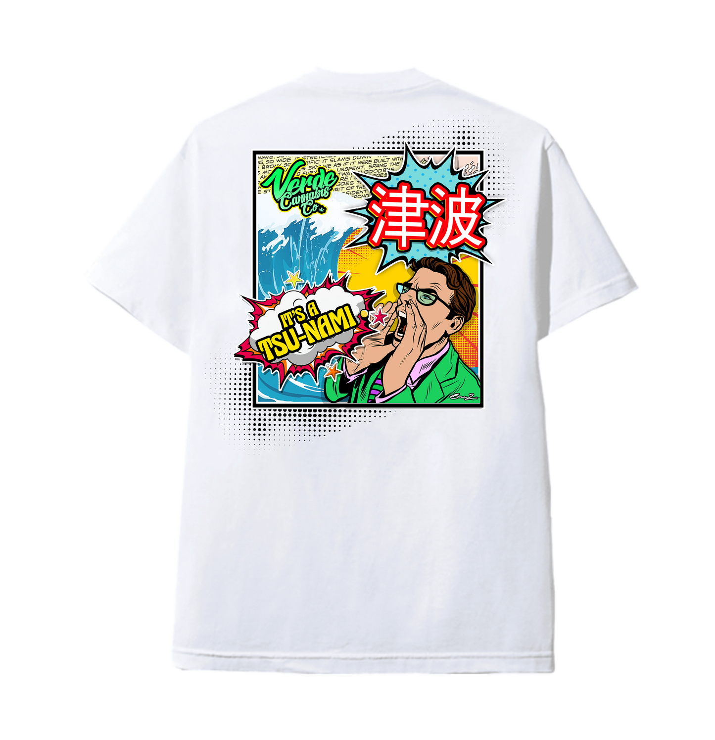 “Tsunami” Strain Tee