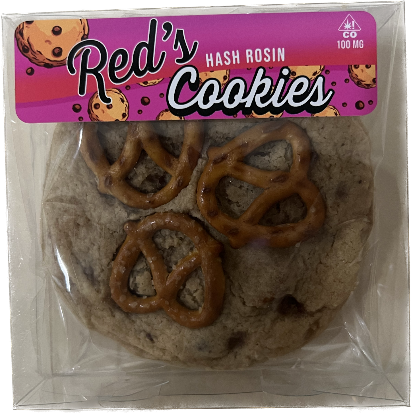 Red's Hash Rosin Cookies (Kitchen Sink - 100mg)