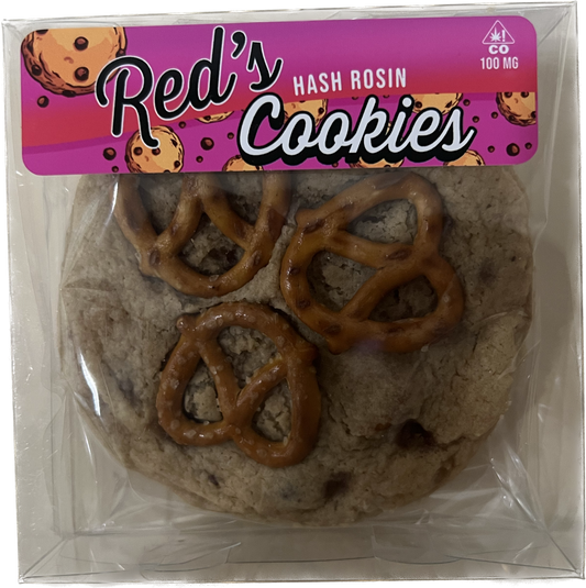 Red's Hash Rosin Cookies (Kitchen Sink - 100mg)