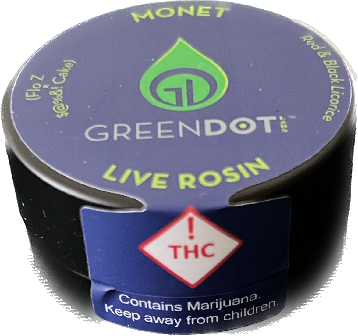 Greendot Labs™️  (Monet) 1g Live Rosin