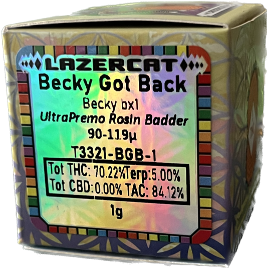 Lazercat™️ (Becky Got Back) 1g Live Rosin Jar 90-119u