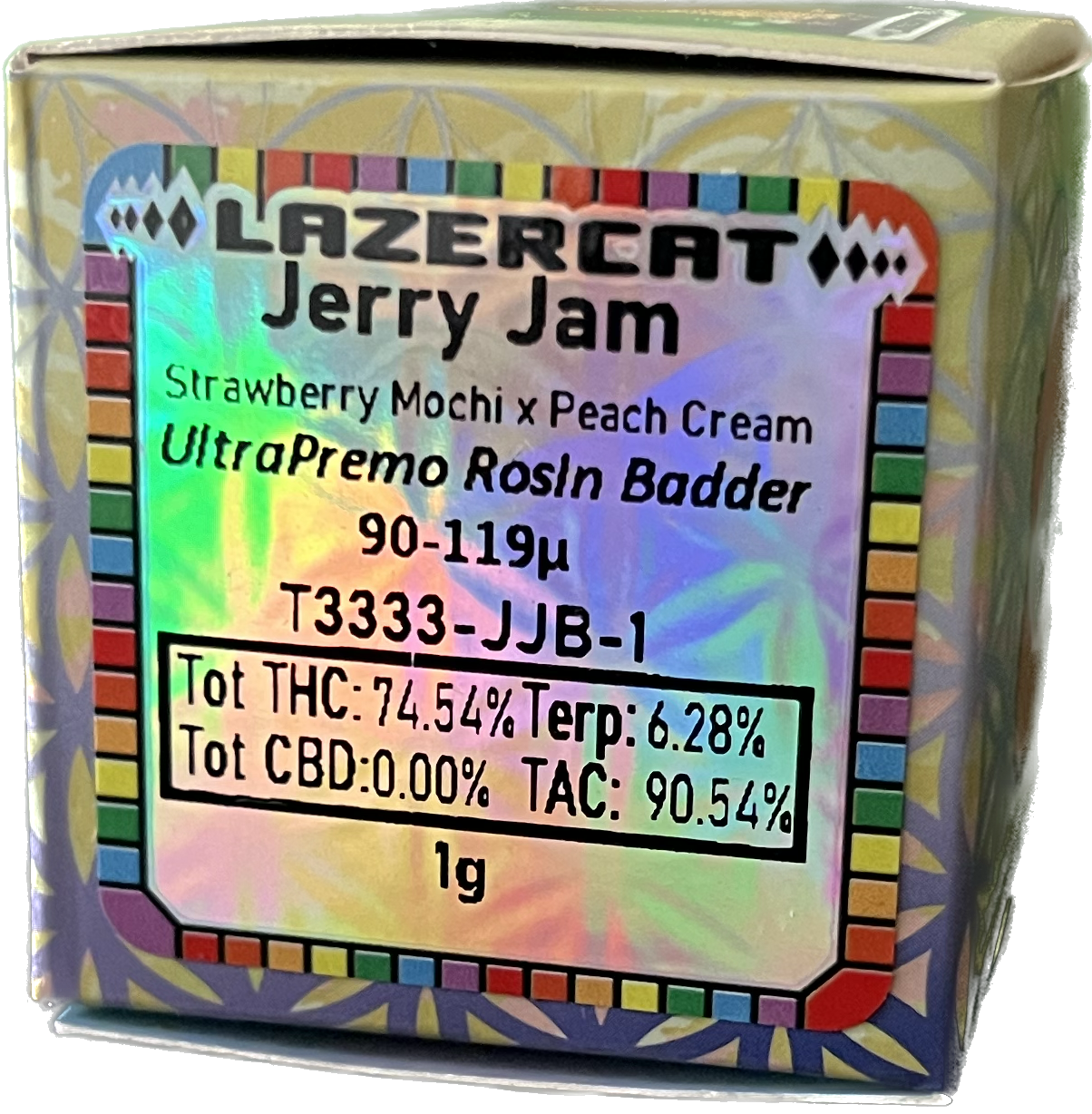 Lazercat™️ (Jerry Jam) 1g Live Rosin Jar 90-119u