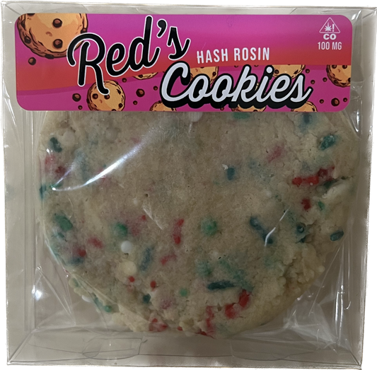 Red's Hash Rosin Cookie (Christmas Sugar - 100mg)